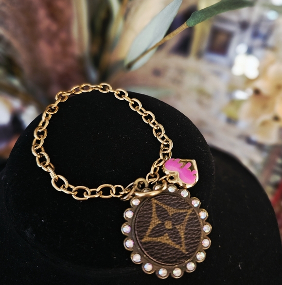 Jewelry - LV Upcycled Charm Bracelet